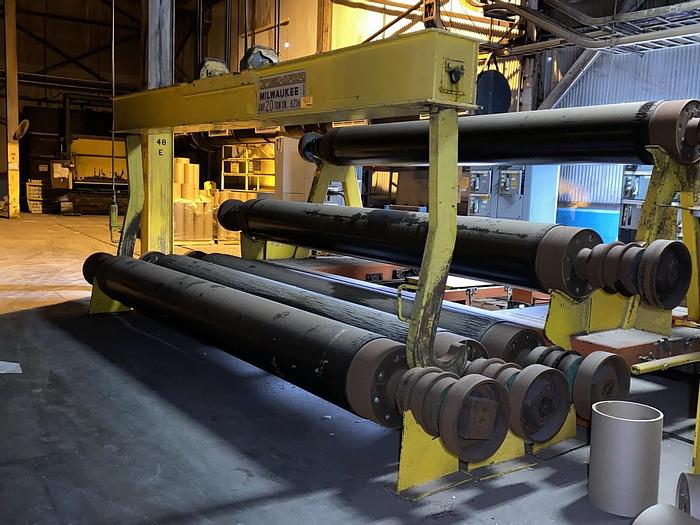 20 Ton, Zenar, roll lift overhead crane with spreader bar - Image 1