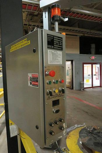 Arpac #EWA-S5-72, pallet wrapping machine, EZ-Load feature, 20" film rolls, 2015 - Image 3
