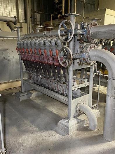 Beloit #PB-20, Posiflow 20 cyclone centrifugal stock cleaners - Image 1