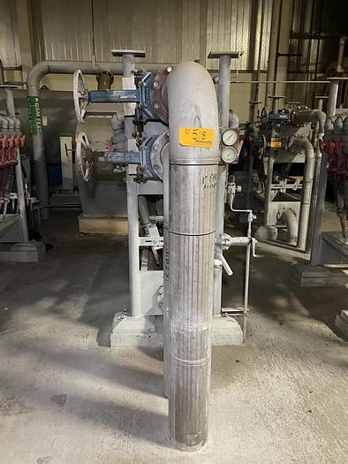 Beloit #PB-20, Posiflow 20 cyclone centrifugal stock cleaners - Image 2