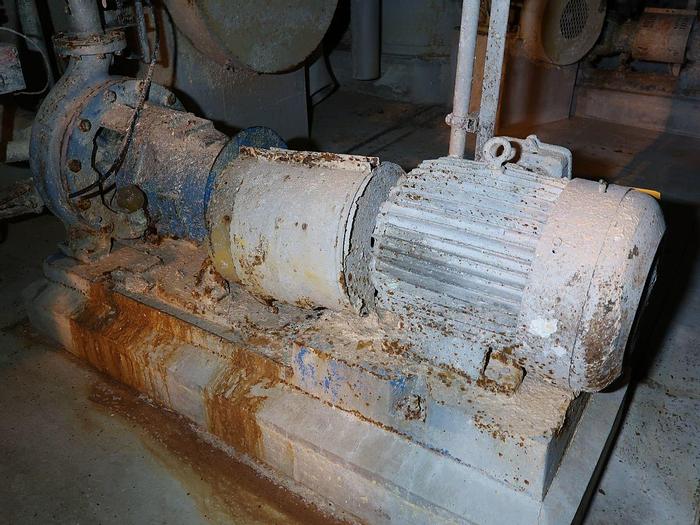 Goulds #3175S, centrifugal pump, 4x6-18, 40 HP motor - Image 1