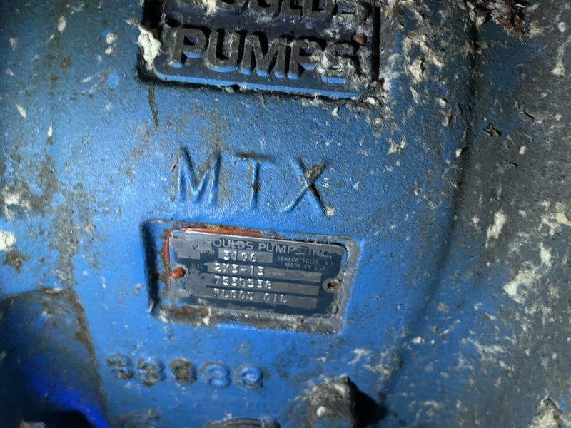 Goulds #3196MXT, Tertiary fine screen feed centrifugal pump, 2x3-13, 15 HP - Image 3
