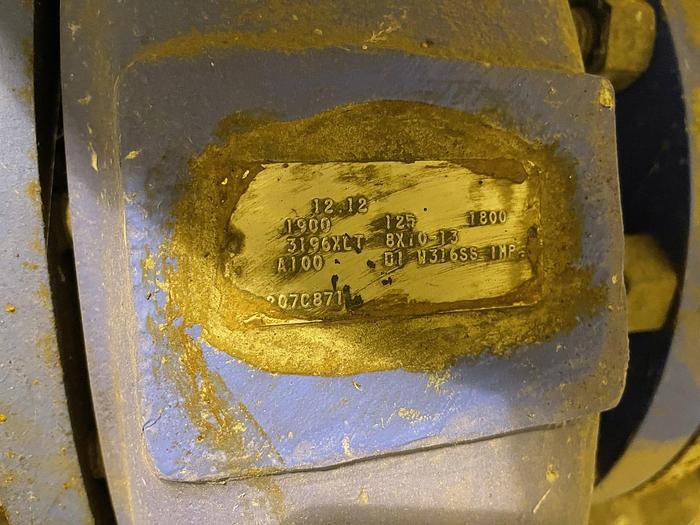 Goulds #3196XLT, 6x8-13 First Primary PC cleaners feed centrifugal, 100 HP - Image 4