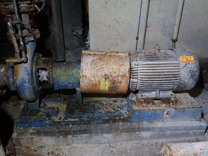 Goulds #3196XLT, 6x8-13 First Primary PC cleaners feed centrifugal, 75 HP - Image 1