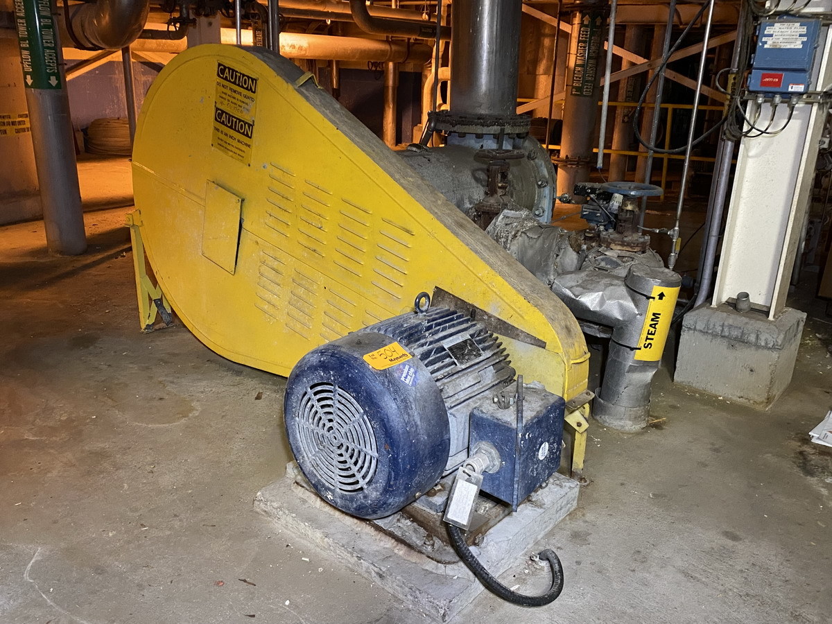 Ingersoll-Rand #100, single shaft steam mixer, 40 HP - Image 1