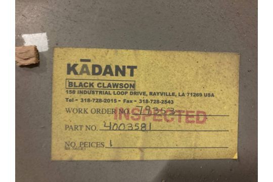 Black Clawson #25, screen spare capacity - Image 2