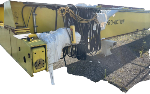 20 Ton, Pro-Action, 81' span, Demag under running hoist, wireless remote, 2 available #2052 - Image 4