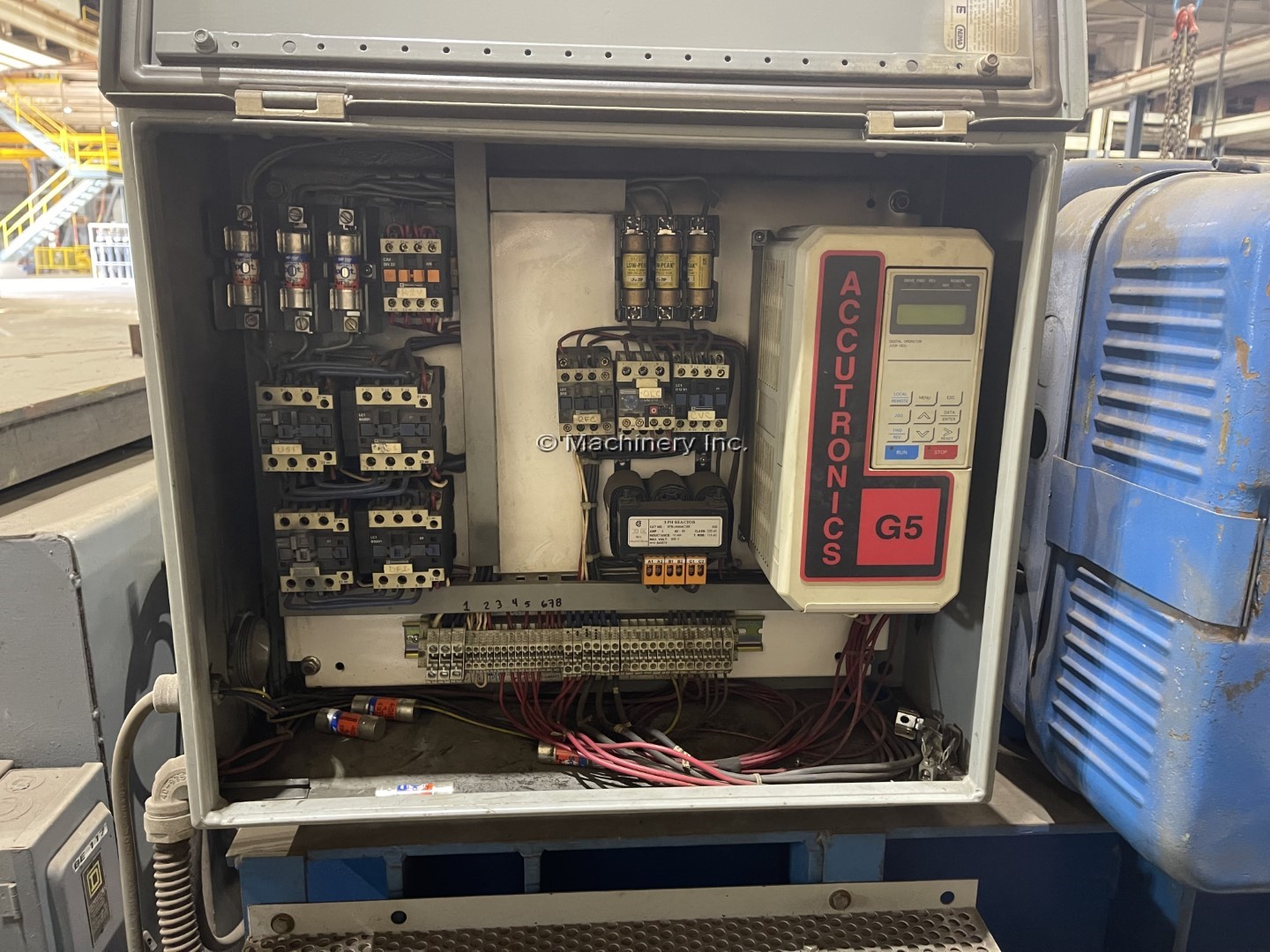 20 Ton, Pro-Action, 81' span, Demag under running hoist, wireless remote, 2 available #2052 - Image 8