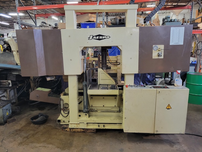 20" x 16" Jaespa #W420-AZ/P, dual column horizontal band saw, 269" x 1-1/2" x .050" blade, 7.5 HP, 55-360 - Image 1
