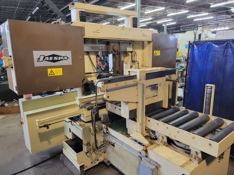 20" x 16" Jaespa #W420-AZ/P, dual column horizontal band saw, 269" x 1-1/2" x .050" blade, 7.5 HP, 55-360 - Image 2