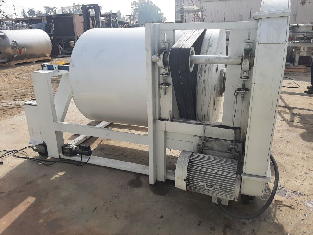 3'5" x 53" Ceramic lined pebble mill, 52 gallon porcelain lined, 20 HP, 230/460 V. - Image 2