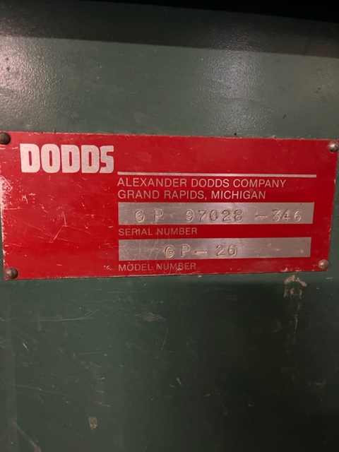 Dodds #GP-26, dovetail drawer gluer - Image 4