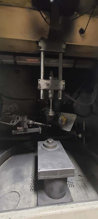D.o. James Engineering #562, automatic twin spindle gear deburrer, 14" gear diameter, AB PLC - Image 6