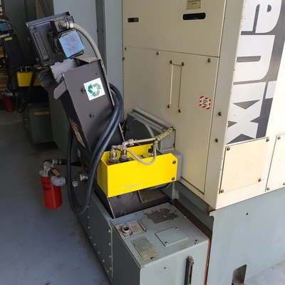 Gleason, Phoenix #125GH/200, 6-Axis CNC vertical gear hobber, Fanuc controls, 1995 - Image 8