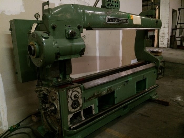 Barber-Colman #16-56, gear hobber, 16" diameter, 56" face, differential, C-frame style - Image 1