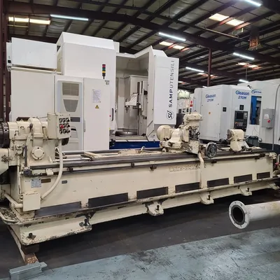 Lees-Bradner #SH-144, horizontal spline hobbing machine, 8" x144" cap., excellent, 1967 - Image 1