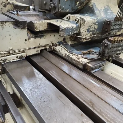 Lees-Bradner #SH-144, horizontal spline hobbing machine, 8" x144" cap., excellent, 1967 - Image 9