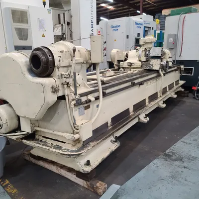 Lees-Bradner #SH-144, horizontal spline hobbing machine, 8" x144" cap., excellent, 1967 - Image 10