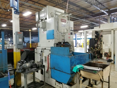 Fellows #20-4, gear shaper, 20" diameter, 4" stroke, 11" riser, spur guides, hydraulic unit (2 available) - Image 2