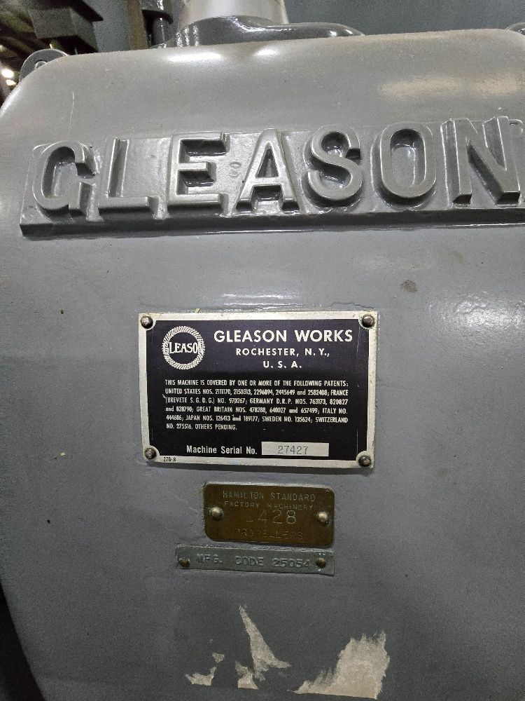Gleason #23, segmental gear tester, 20" diameter, large spinbdle bore, high accuracy - Image 9