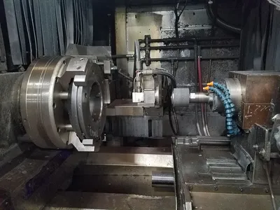 Okuma #GI-20N, CNC ID grinder, 15.75" swing, 7.87" grinding length, dresser, 1996 - Image 4