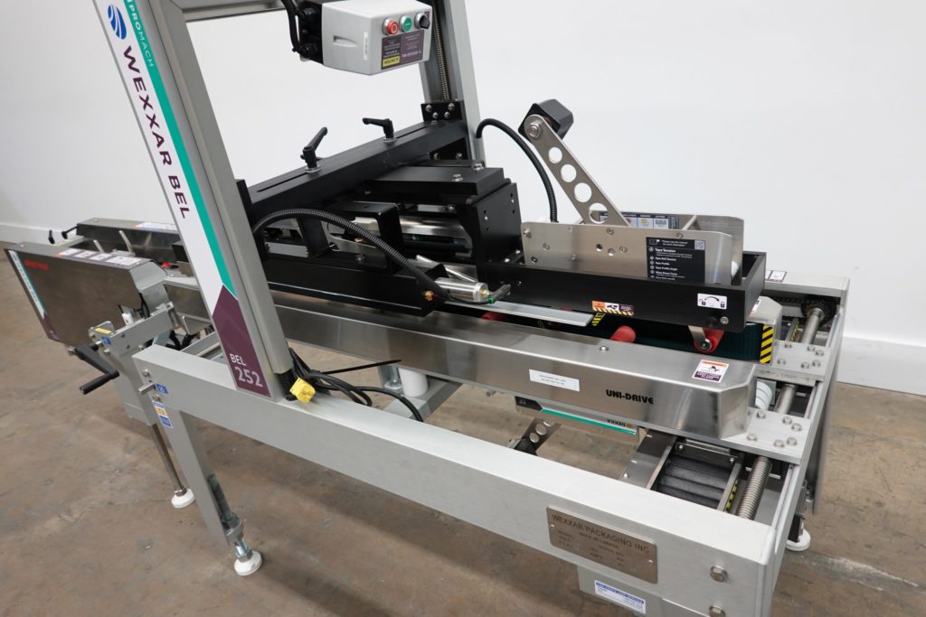 Wexxar / Belcor #505 / 252 uniform, semi automatic case erector / pack station with top and bottom case - Image 2