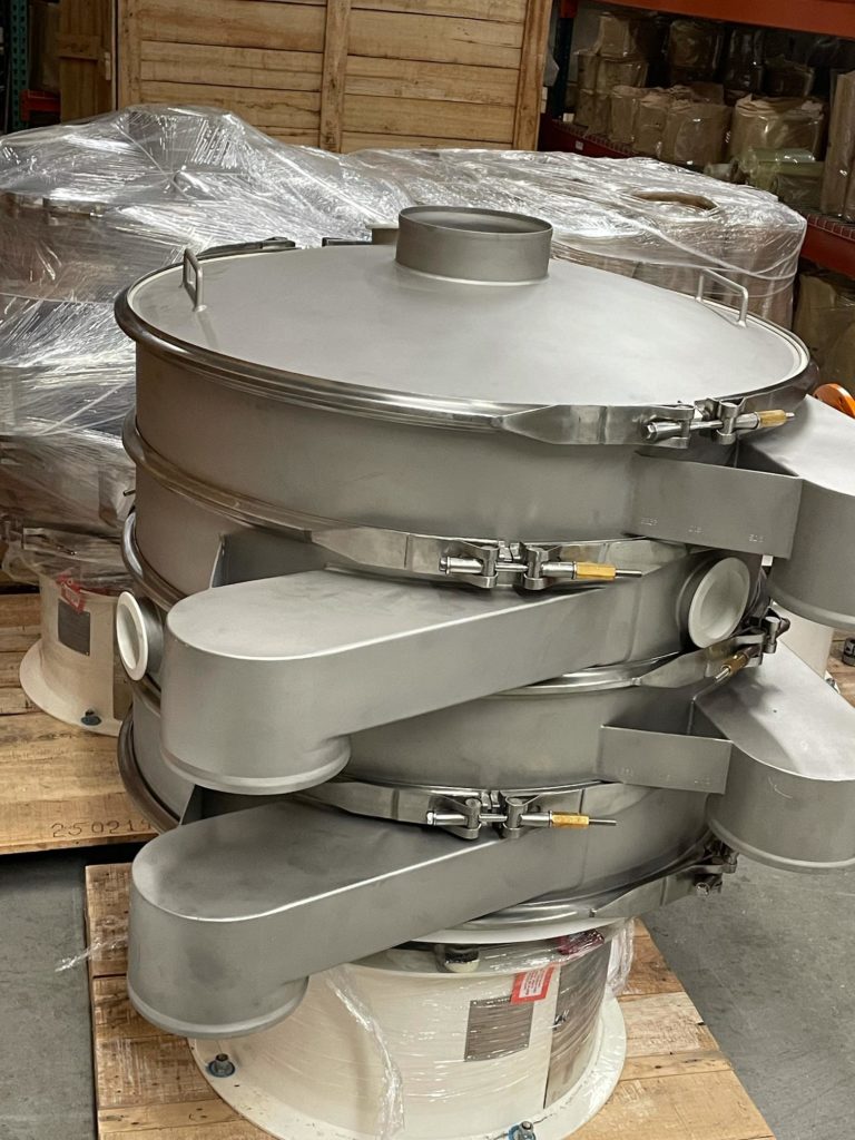36" Custom Custom Advance #DM366666WC, 36" diameter, separation vibratory sifter, mounted on vibratory - Image 2