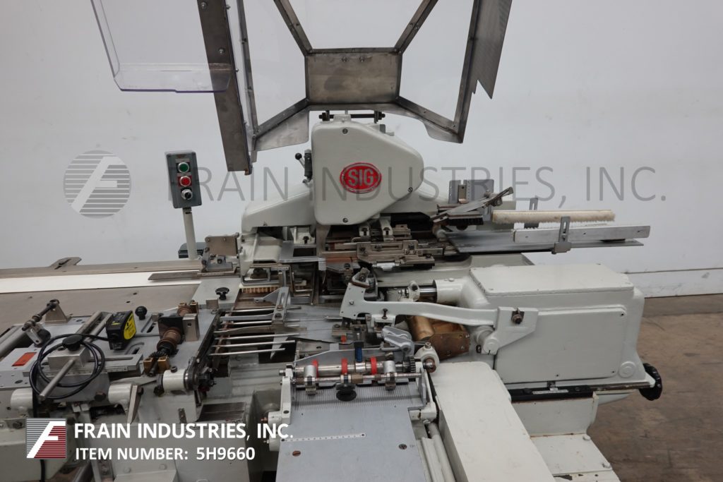 Sig #C-Bar, chocolate foil and paper tablet wrapping machine rated from 25-100 packages per minute, mounted - Image 2
