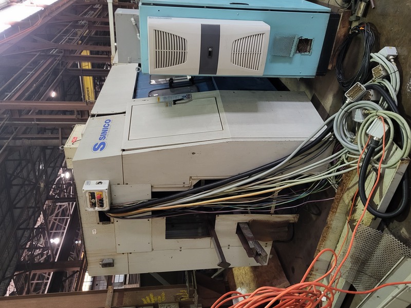 2.55" Sinico Sin-0-Matic #TOP2000, CNC cutting machine, twin spindle, 2004 - Image 4