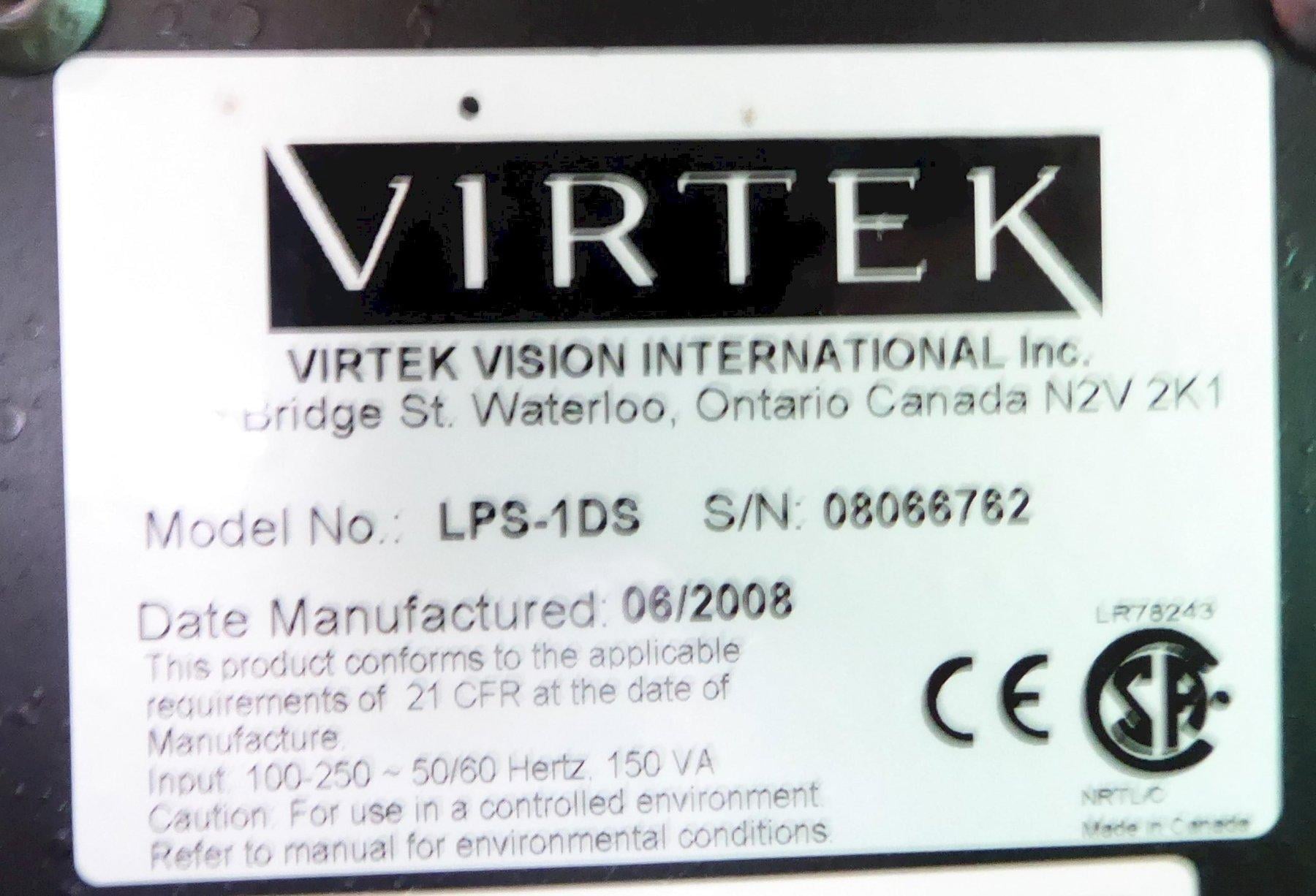 Virtek #LPS-1DS, laser inspection system, 48" x 48" scan zone, 2008 - Image 9