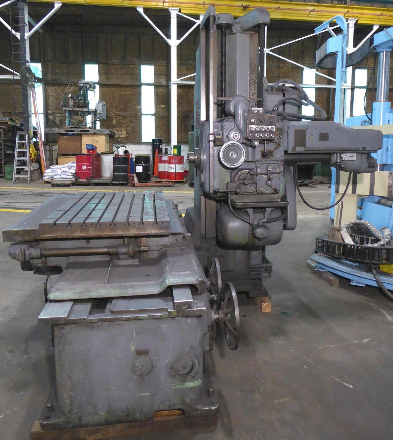4" DeVlieg #4B-60, 48" vertical travel, #50, 10 HP - Image 4