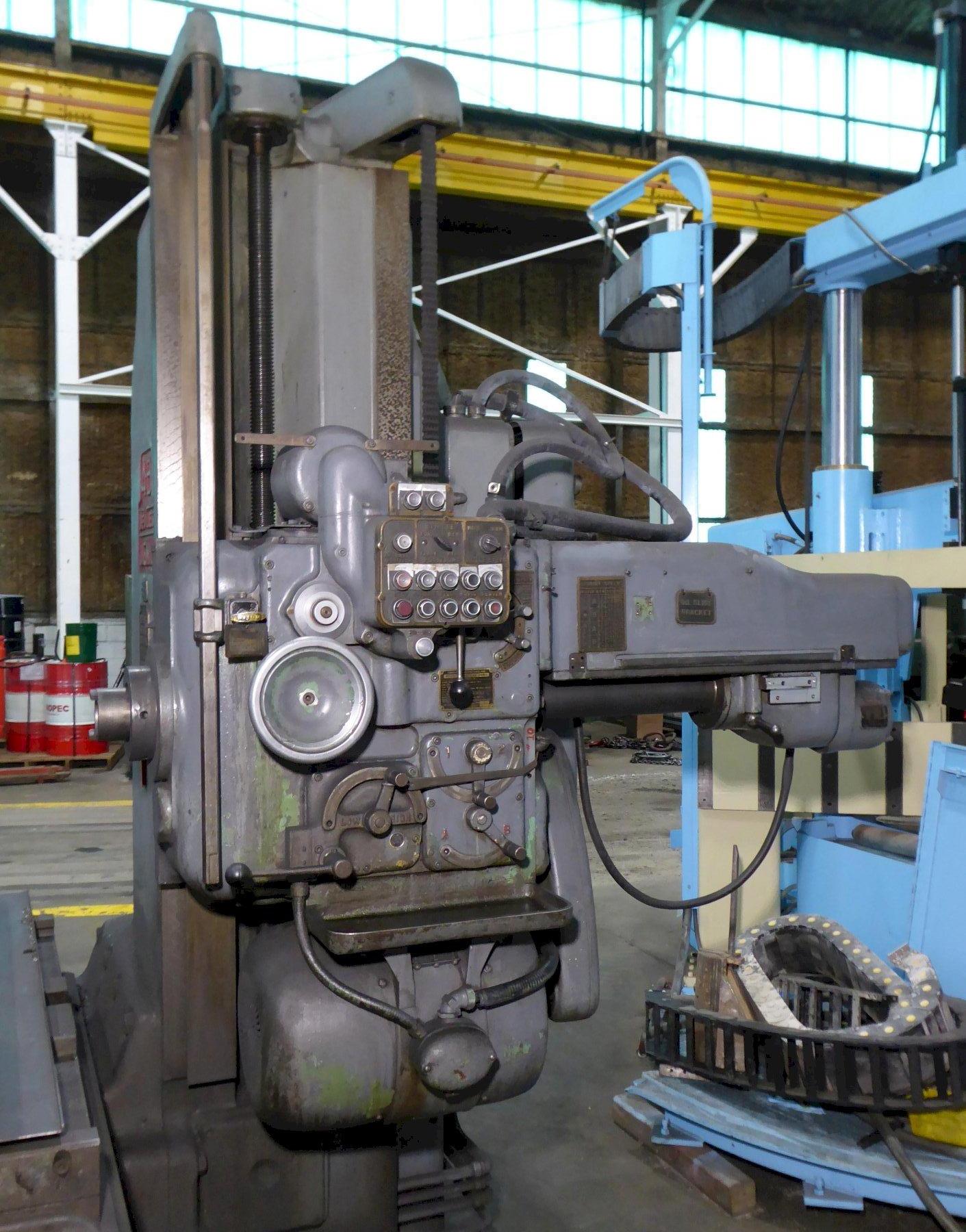 4" DeVlieg #4B-60, 48" vertical travel, #50, 10 HP - Image 5