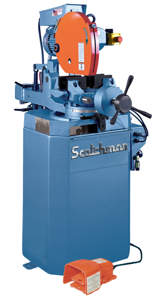 14" Scotchman #CP-350-LT/PD, pneu, 14" max blade diameter, 3 HP - Image 1