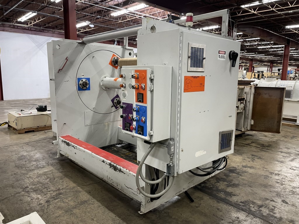 Parkinson, turret winder, 78" wide, 24" max roll diameter, 3 shafts, 3 HP - Image 10