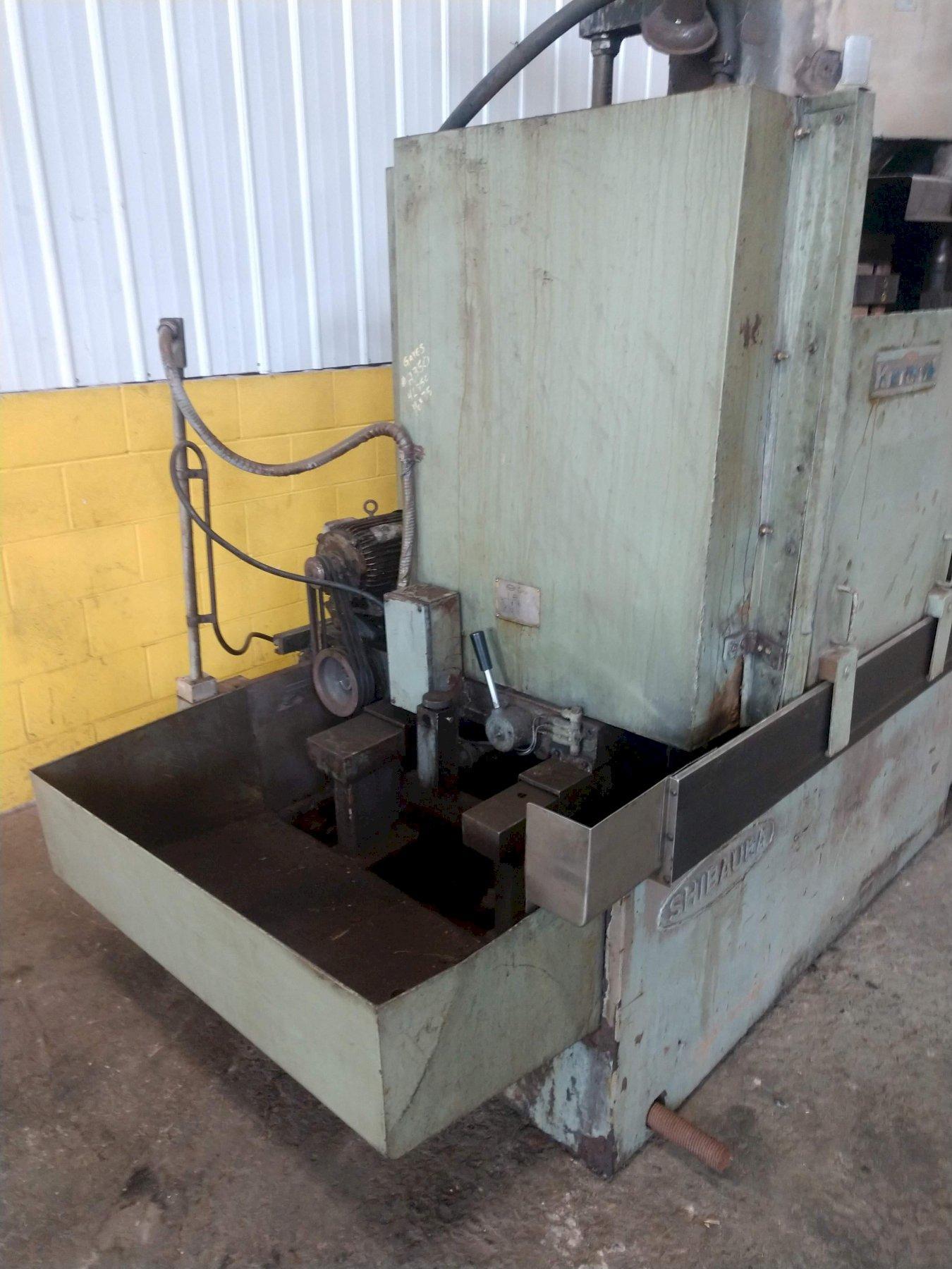 Shibura #KRTC-11A, rotary surface grinder, 42.5" chuck, 22" wheel, coolant, magnetic seperator, automatic - Image 9