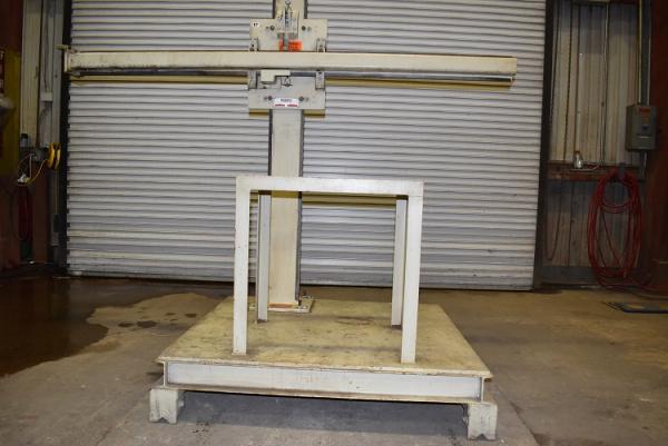 6' x 6' Pandjiris #400, 300lb boom capacity, 74" vertical travel, 88.5" boom length - Image 4
