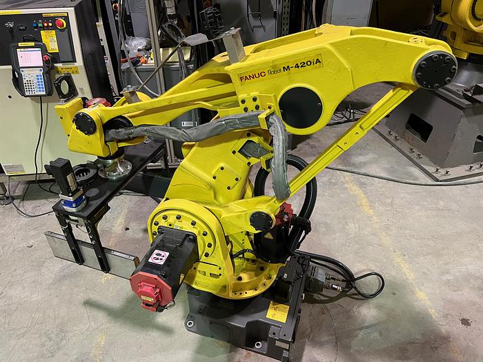 Fanuc, m- 420ia, 4-Axis robot, R30iA controller, 40 Kg, cleaned & tested, 2007, #104589 - Image 3