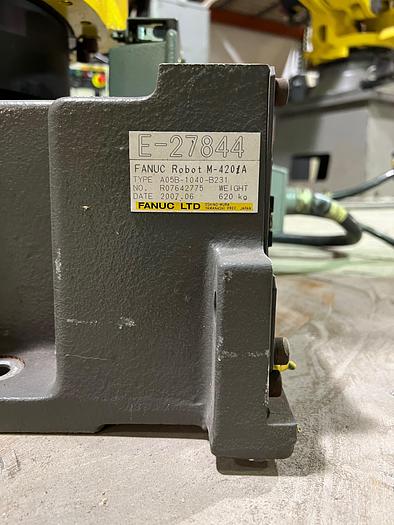 Fanuc, m- 420ia, 4-Axis robot, R30iA controller, 40 Kg, cleaned & tested, 2007, #104589 - Image 7