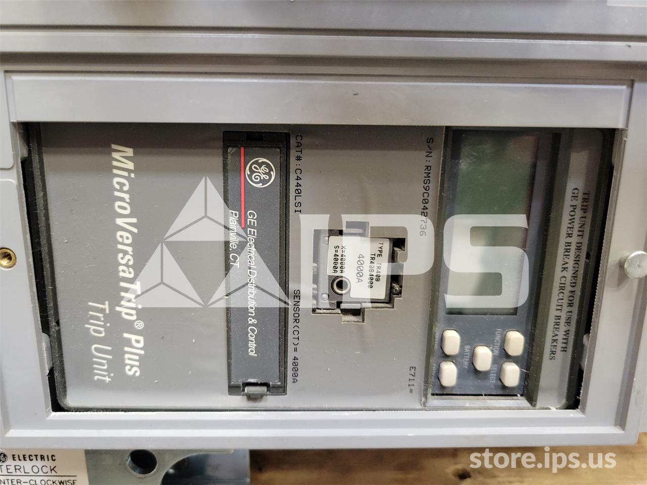 4000 Amps GE Tc Power Break Mo/do (tc4040) Mvt Plus Lsi, 4000 Amps Ct, 4000 Amps Rp - Image 4