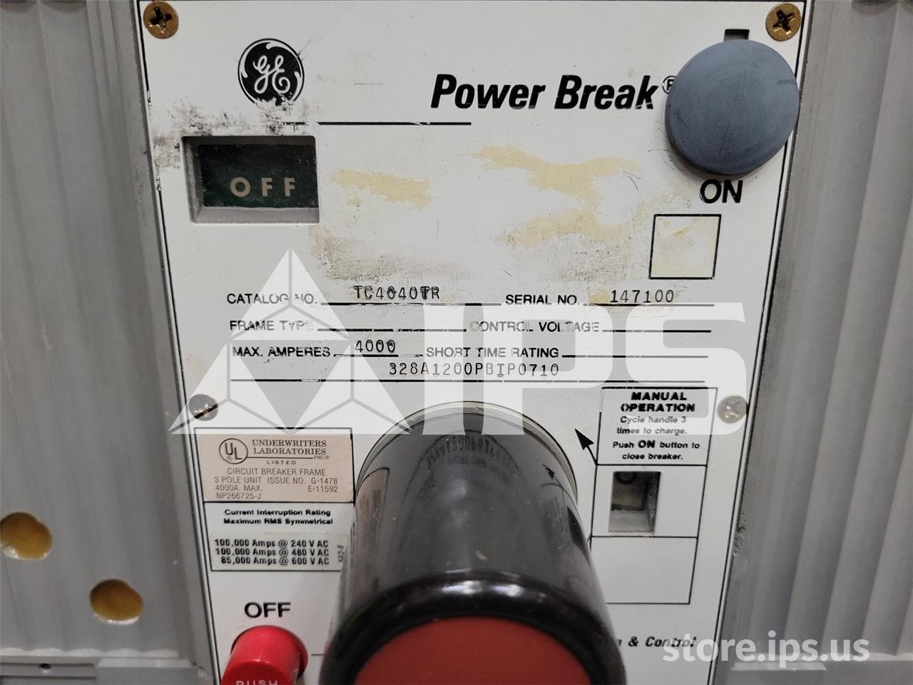 4000 Amps GE Tc Power Break Mo/do (tc4040) Mvt Plus Lsi, 4000 Amps Ct, 4000 Amps Rp - Image 5