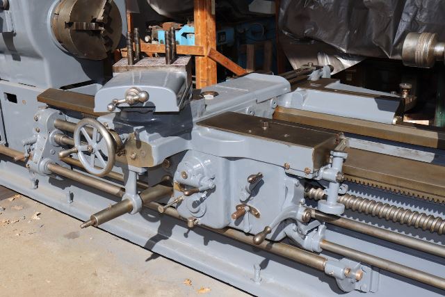 32"/60" x 144" LeBlond, Sliding Gap Bed, 15" 3-Jaw chuck, 8-400 RPM, 2.25" thru hole, thread - Image 8