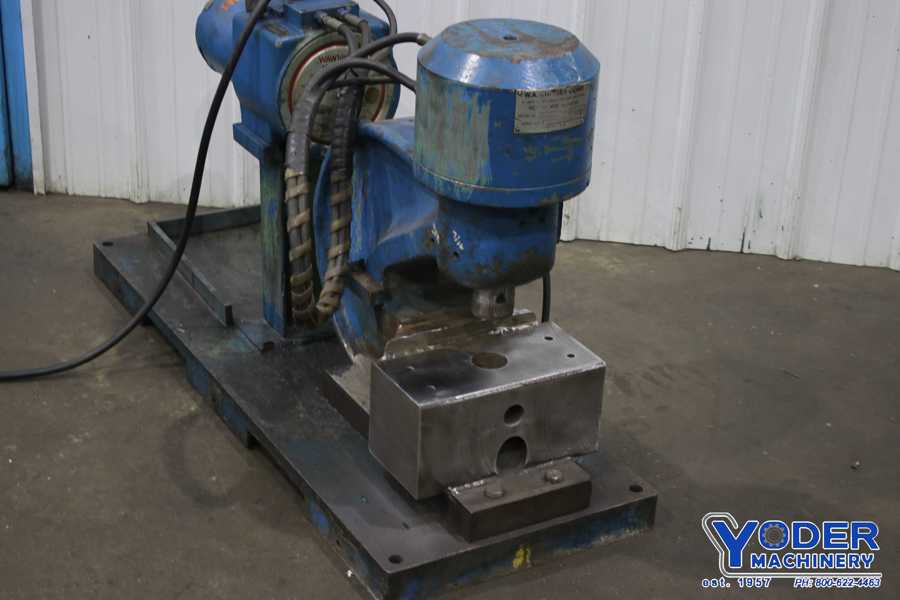 100 Ton, Whitney #790-050, portable hydraulic punch w/pump, 6-1/4" throat, 1/2 HP, #74700 - Image 2
