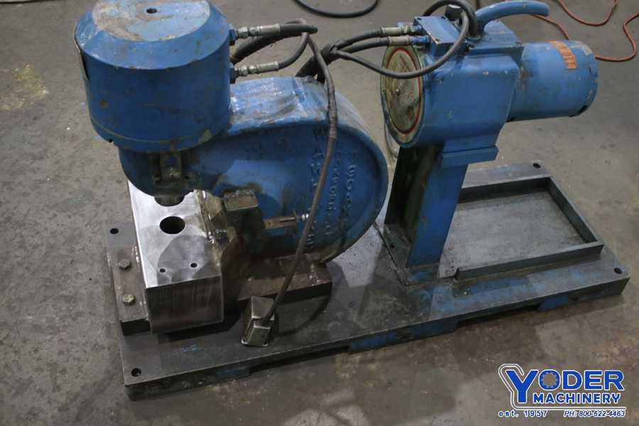 100 Ton, Whitney #790-050, portable hydraulic punch w/pump, 6-1/4" throat, 1/2 HP, #74700 - Image 5