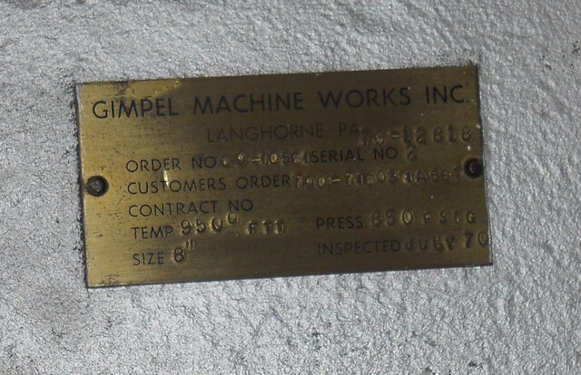 8" Astern, throttle valve, 8", 850 psig @ 950&deg;F - Image 4