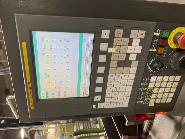 Tsugami #BO123, 3-Axis Swiss, 3-12mm, Fanuc 0i, part pusher from hooper for sawn parts to 10" length. (2) - Image 2