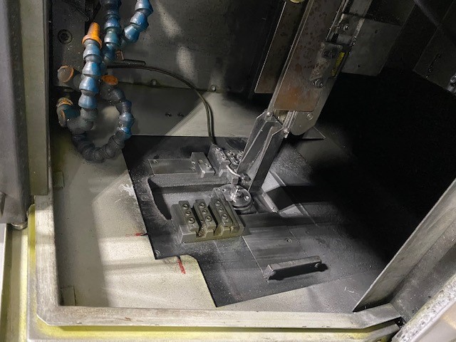 Tsugami #BO123, 3-Axis Swiss, 3-12mm, Fanuc 0i, part pusher from hooper for sawn parts to 10" length. (2) - Image 5