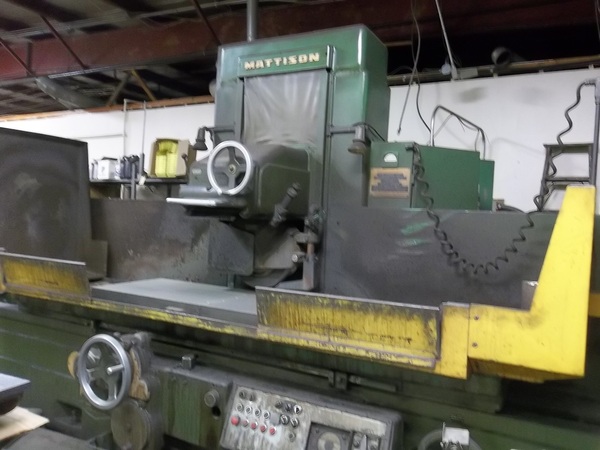 24" x 72" Mattison, surface grinder, 20 HP, 460 V., 3 phase 60 hz - Image 1