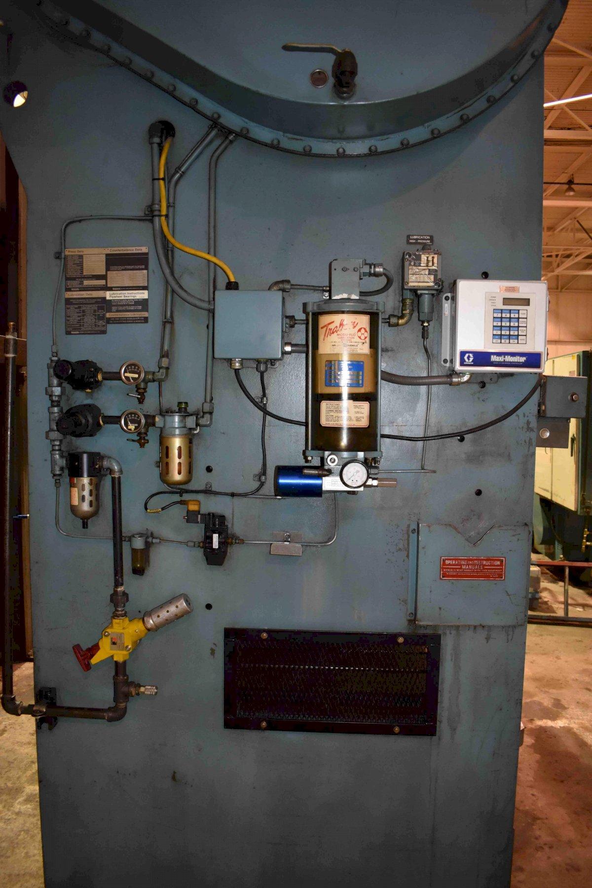 150 Ton, Niagara #PN-150-84-42, straight side double crank, 6" stroke, 16" Shut Height, 84" x42" bed, 20" - Image 5