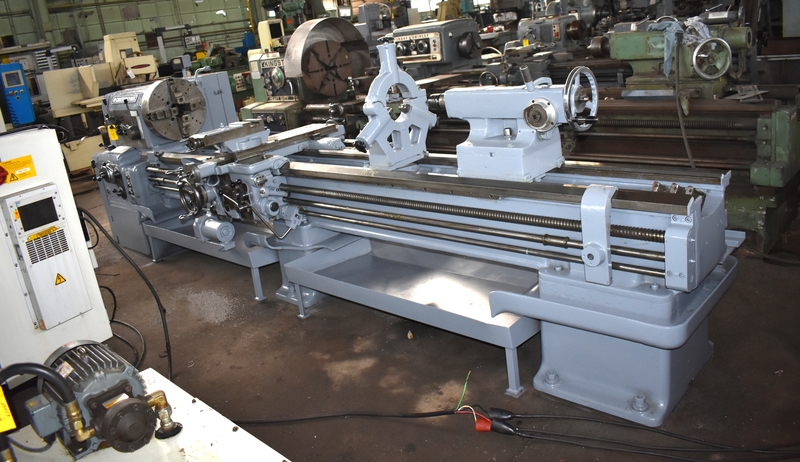 25" x 120" Daewoo-Ikegai hi-speed precision #DA25, taper attach, 2.2" hole thru spindle, inch/metric, 4-jaw - Image 4