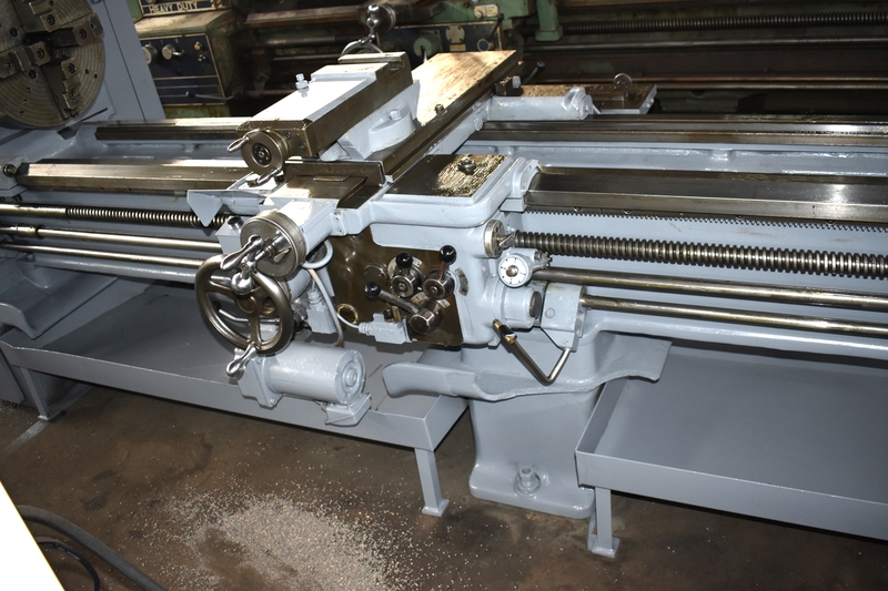 25" x 120" Daewoo-Ikegai hi-speed precision #DA25, taper attach, 2.2" hole thru spindle, inch/metric, 4-jaw - Image 6